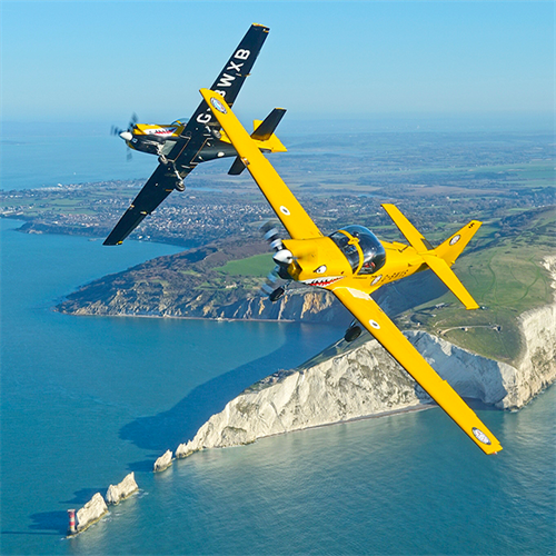 Top Gun Experience West Sussex - Yellow Plane Flying Top Gun Experience West Sussex - Yellow Plane Flying